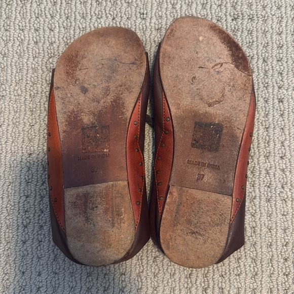 Free People Cherry Valley Leather Tie Peep Toe Sandal (7) - Picture 10 of 10